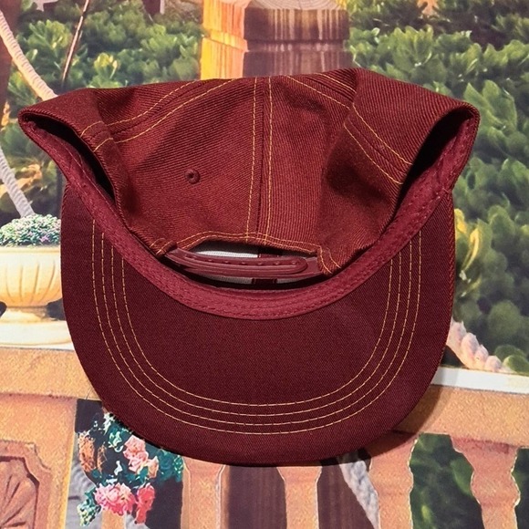 Cleveland Snapback Hat Vintage Six Flags - Picture 4 of 7